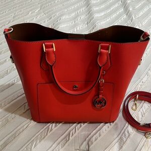 Michael Kors Bold Orange Tote